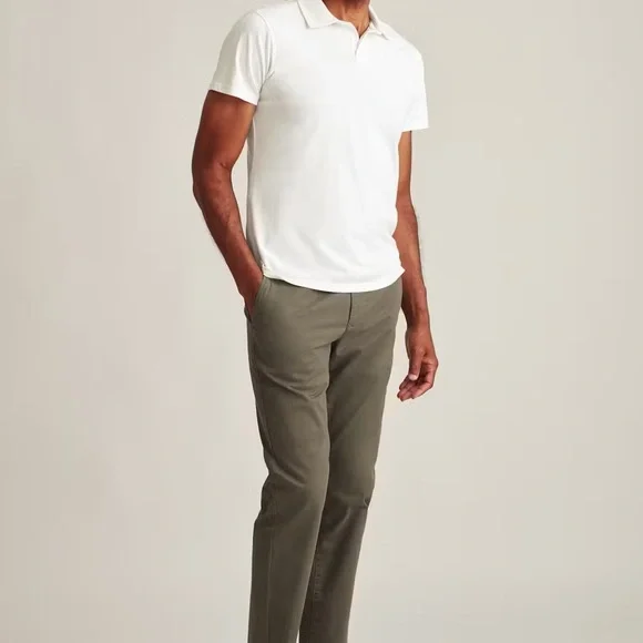 Bonobos Men's Olive Green Original Chinos- Athletic Fit - Picture 11 of 15